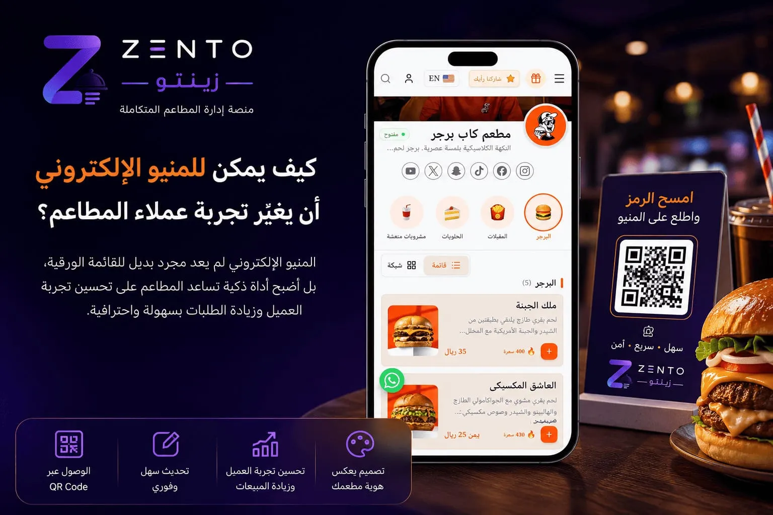 كيف يمكن للمنيو الإلكتروني أن يغيّر تجربة عملاء المطاعم؟
